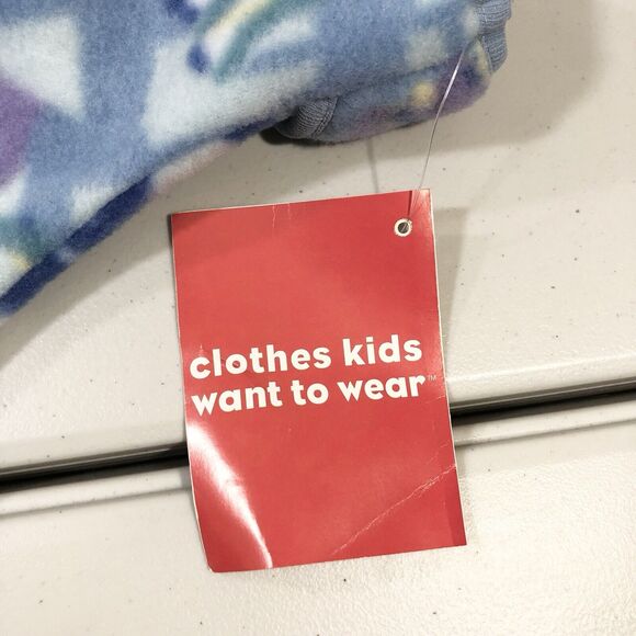 Vintage USA REI Fleece Cherry Tree Snug Suit Blue/Purple Baby Infant 18 Months - Picture 5 of 14